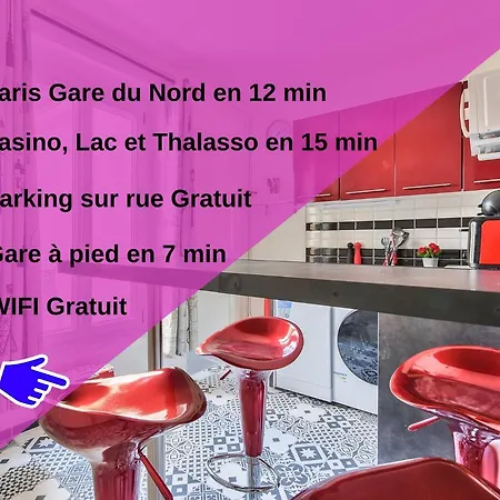 Le Cerisier - Appartement A 15 Min De Paris * Deuil-la-Barre